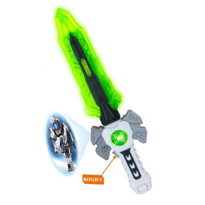 China Toy Aurora Space Weapons Stick Led Electronic Ignition Sword Toy With Sound And Light For Boy And Girl for sale