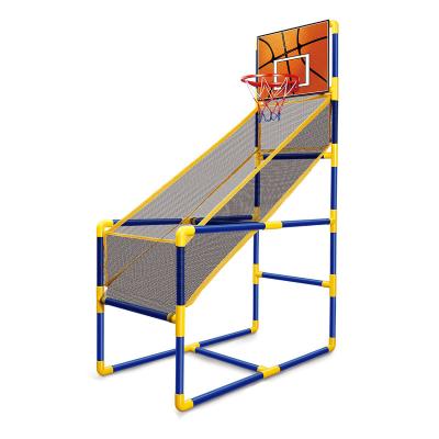 China Plastic 140 Cm Basketball Hoop Arcade Sport Toy With 2 Balls Assemble Basketball Training Set Gift Indoor Outdoor Game Set for sale