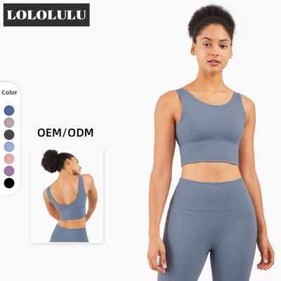 China Activewear Stereo Cup Tank Top Yoga Women Women Breathable Crop Top 2 Piece Set Yoga Sportswear Tank Top Yoga Sports for sale