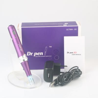 China Anti-puffiness Painless Microneedle Derma Pen Treatment Dr. Pen X5 for sale