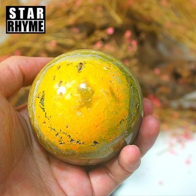 China China Beautiful Bumble Bee Jasper Ball Ball Decoration Natural Bright Yellow Decorative Decoration for sale