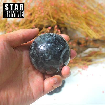 China China Chinese Exquisite Decorative Feng Shui Dushan Jade Ball Decorative Ball for sale