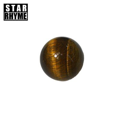 China Shining Exquisite Halo China Tiger Eye Natural Stone Ball Home Decoration for sale