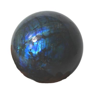 China Wholesale Natural China Crystal Healing Stones Quartz Crystal Labradorite Ball For Home Decoration for sale