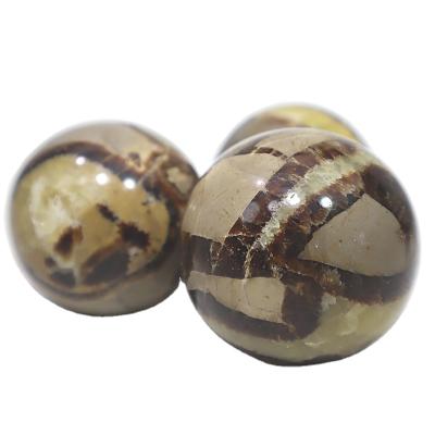 China China Wholesale High Quality Natural Ball Crystal Sphere Feng Shui Septarium For Folk Crafts for sale