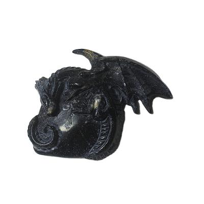 China Cute Carving China Dragon Jade Crystal Stone Natural Crystal Stone Gemstone Crafts For Souvenir Gifts for sale