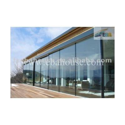 China Fixed Aluminum French Door Bay Window Tempered Glass Windows CE Fixed Stained Glass Windows for sale