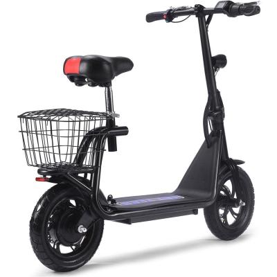 China Electric Scooter H8 US Eu Germany Warehouse Large Two Wheel Off Road Mobility E Foldable Adult Scooter Electrico 350w 36v 48v 10 - 20Ah for sale