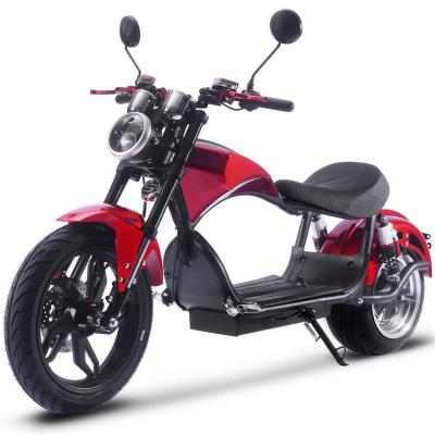 China Factory Price Unisex Scooter 2500W 60V 30ah Front Tire Electric Two-wheel Scooters for sale