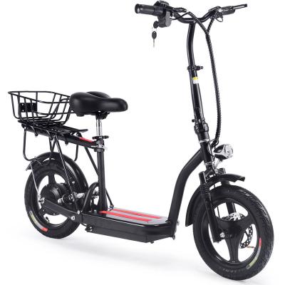 China Unisex Original 45KM Motor 48v 8ah Battery 14 Inch 350w Electric Kick Scooter Foldable Adult for sale