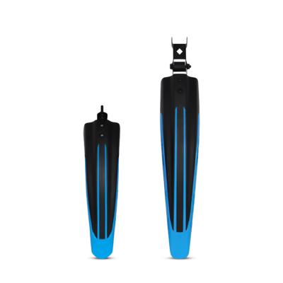 China High quality and cheap durable black plastic waterproof front and rear pair mountain bike accessories equipment off-road shock absorber kit for sale