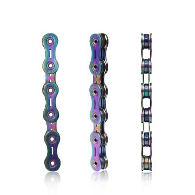 China SLA DHA process high quality silent variable speed chain carbon steel material bicycle chain11 bearing 1100kg bearing for sale