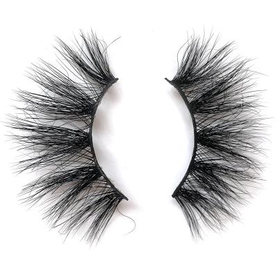 China 25Mm Soft Natural Mink Eyelashes Private Label Thick Mink Eyelash Chinese Wholesale Vendor for sale