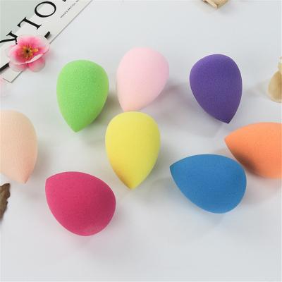 China Soft Multicolor Makeup Sponges Custom Waterdrop Microfiber Sponge Makeup for sale