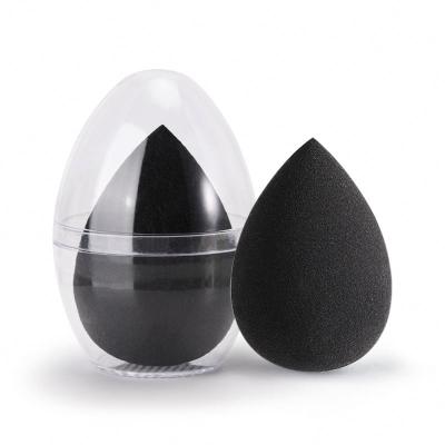 China Wholesale Soft Tear Shape Blast Beauty Tear Makeup Latex Free Cosmetic Sponge With Plastic Container for sale