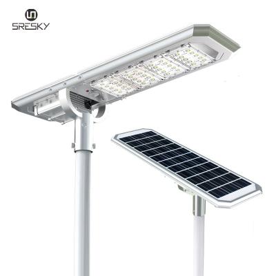 China ROUTE 5000 Automatic Solar Street Light 6000lm 500w 200w Lumens for sale