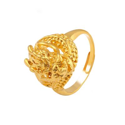 China Xuping Jewelry Ring 24k Ring Dubai CLASSIC Artificial Gold Plated Copper Alloy Ring Jewelry For Women for sale