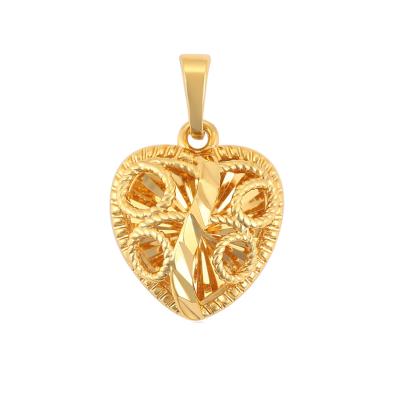 China Hot Selling Xuping CLASSIC 35658 Design Women Necklace Cheap Pendant No Stone Heart Shaped Pendant Jewelry for sale