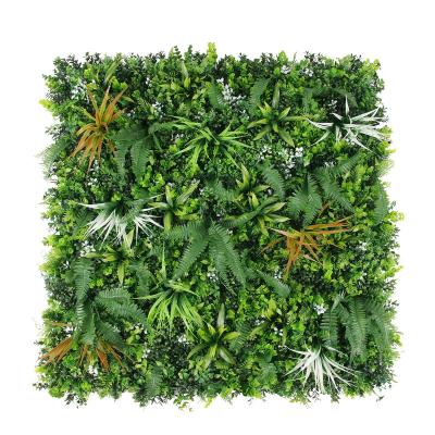 China New Design CLASSIC Topiary Leaves Artificial Boxwood Hedge Hanging Wall Green Plants For Outdoor Decoration for sale