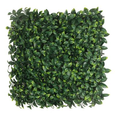 China Art Decor Outdoor Faux Boxwood Hedge Rolls UV Wall Artificial Boxwood Green Panels For Vertical Garden for sale