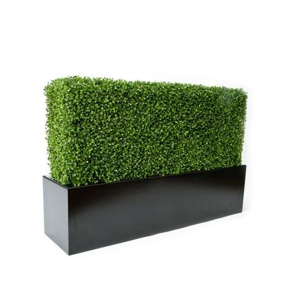 China Hot Sales Eco - Friendly Custom Outdoor Decoration Artificial Boxwood Wall Hedge For Market / Wedding Decoration for sale