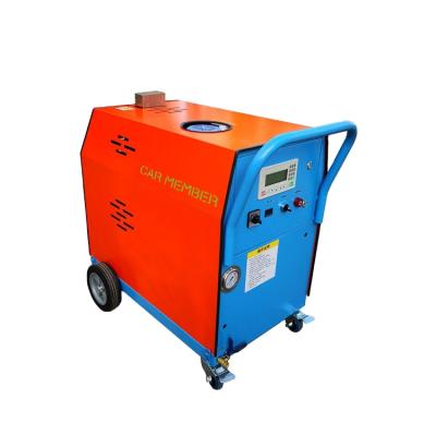 China Industrial Diesel Hotel Steam Cleaner 12KW Steamer With Two Nozzle Steam Car Washing Machine Price for sale