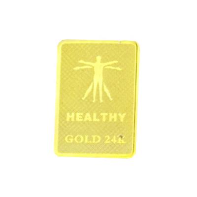 China 24K Negative Ion Gold Anti Radiation EMR Sticker For Mobile Phone for sale