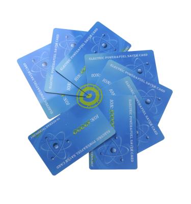 China Bio Electricity Home Electric and Fuel Saving Energy Saving Card can OEM logo on this card. for sale