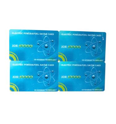 China China Manufacture Home Electricity Power Saving Card For High Power And Fuel Saving Negative Ion Saver for sale