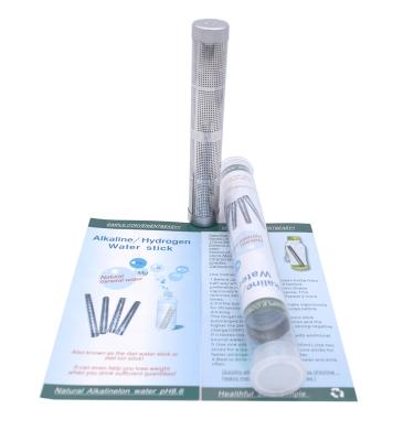 China Making Health Stainless Steel Alkaline Water Stick Nano Energy Ionic Water Stick Water Filter Stick for sale