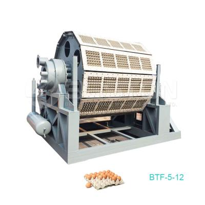 China Factory NEW BESTON BTF-5-12 6000-9000 Chips Egg Biodegradable Paper Tray Making Machine for sale