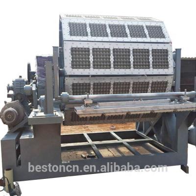 China Beston Recycling Waste Paper Product Egg Tray Paper Machinery Price Recycling 6000-9000 Pieces for sale