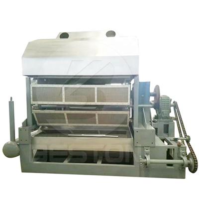 China Production of BESTON BTF-4-4 paper pulp seedling tray and biodegradable flower pot making machine for sale