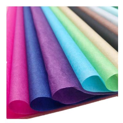 China Factory Supply 14g 17g 26g Black White Pink Colors Biodegradable Tissue Kraft Paper For Packaging for sale