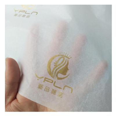 China Biodegradable 100% virgin wood pulp for tissue paper custom logo for packaging for sale