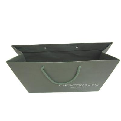 China Recyclable Custom Kraft Paper Shopping Bags With Handles Shopping Bag for sale