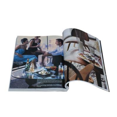 China Custom Sport Leaflet A3 Catalog Booklet Laminated Folding Brochure Printing Service for sale