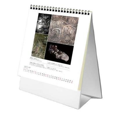 China Promotional/Advertising/Official Work Planning Custom Calendar OEM Printing Advent Desk Calendar for Office and Home with Cheap Price for sale