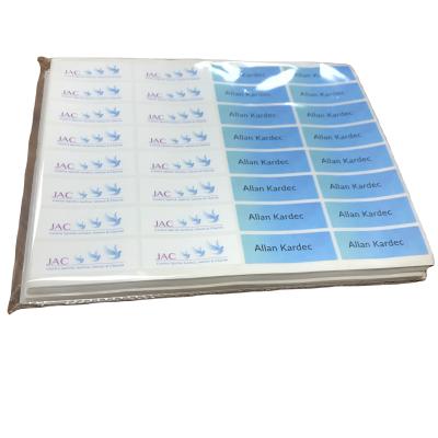 China paper & FASSON Cardboard Removable Stickers Printing Label for sale