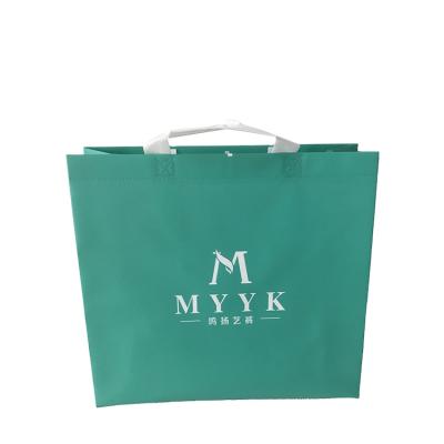 China Cheap Eco - Friendly Recycled Custom Printing Grocery Tote Shopping Pp Non Woven Bag for sale