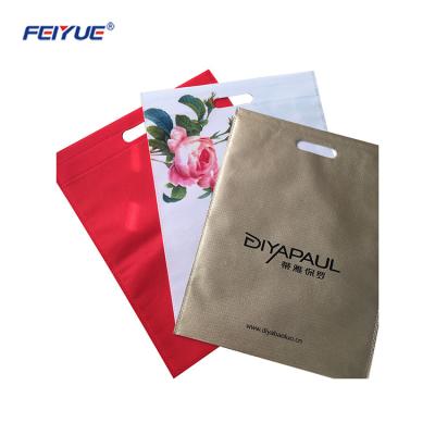 China Promotional custom shopping eco-friendly pp non woven bag from China factory with cheap price for sale