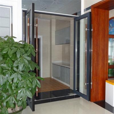 China Commercial Magnetic Screen Aluminum Alloy Double / Three Layer Tempered Glass Window Windows Aluminum Casement for sale