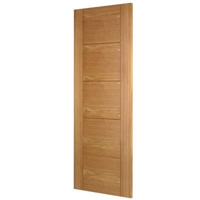 China High Security Cheap Price Timber Lippings And Groove Wooden Door for sale