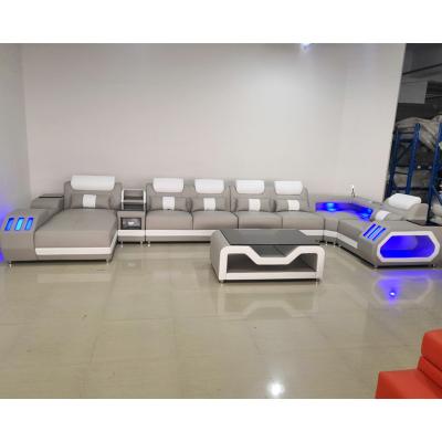 China Other factory supply modern genuine leather luxury sectional sofa living room sofas for sale