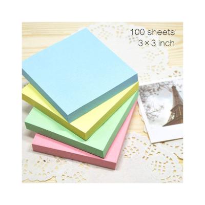 China Bestselling Self Adhesive For Notes Portable Custom Sticky Memo Pad For Writing for sale