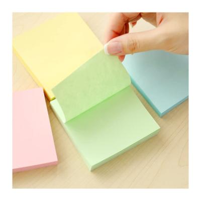 China Self Adhesive Promotion for Portable Custom Sticky Notes Memo Pad for Students Office for sale