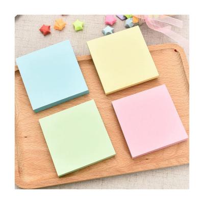 China Portable Custom Sticky Memo Pad Self Adhesive Notes Pad for Students Office Wholesaler for sale