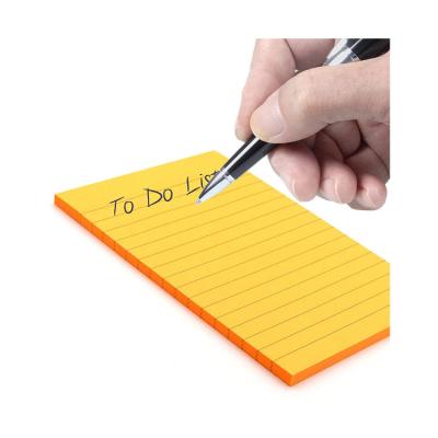 China Self Adhesive Portable Custom Sticky Memo Pad Notes For Students Office for sale