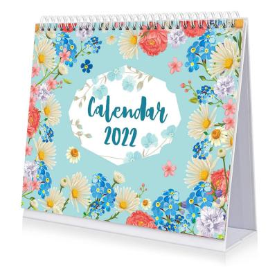 China Promotional Colorful Table Calendar Gifting Monthly And Weekly Custom Desk Calendar for sale