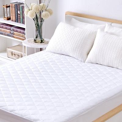 China Mattress Cover Mattress Protector Wholesale Customized Color Quilted Fitted Waterproof Bedroom Manufacturer PVC Zipper Bag White for sale